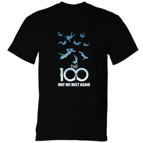 100 ar Galime Susitikti Vėl Logotipą, Juoda T-Shirt Unisex Suaugusiųjų Vasaros Streewear Dydis:S-3Xl