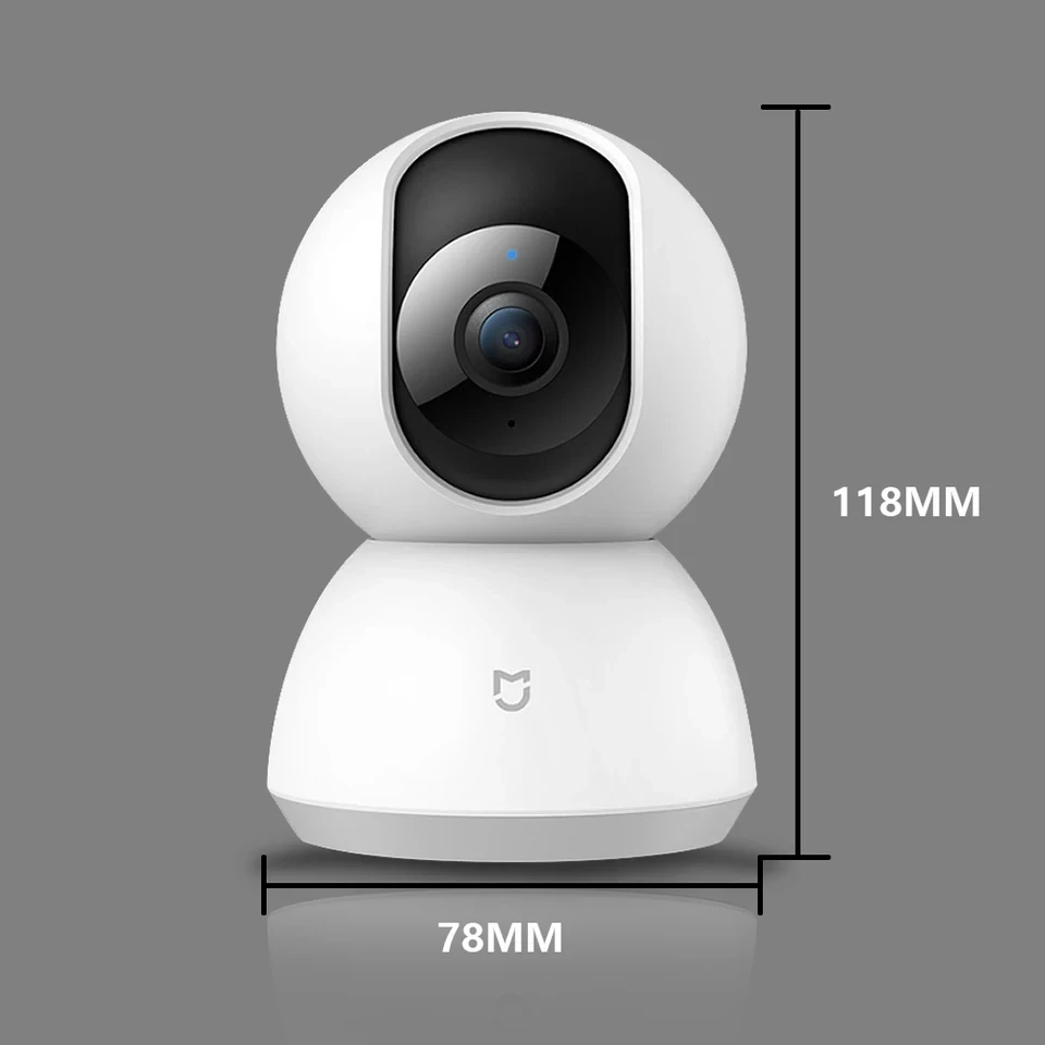 Xiaomi Mijia Smart IP Kamera, WiFi Pan-tilt Naktinio Matymo 360 Kampu Video Kamera Judesio Aptikimo Namų Apsaugos Kamera, Kūdikių Peržiūrėti
