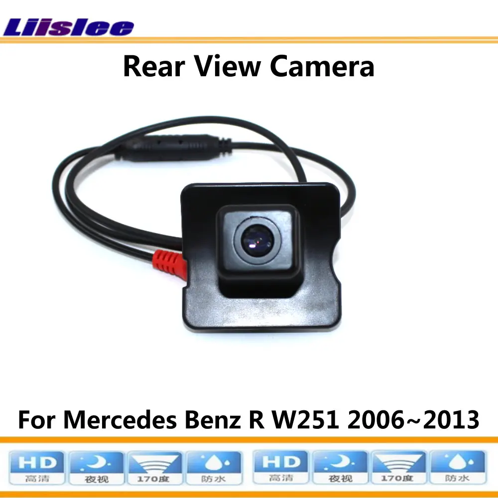 Automobilio Atbulinės Galinio vaizdo Kamera Mercedes Benz R Klasė W251 2006-2013 M. Originalus Gamyklos Ekrane RCA Adapteris