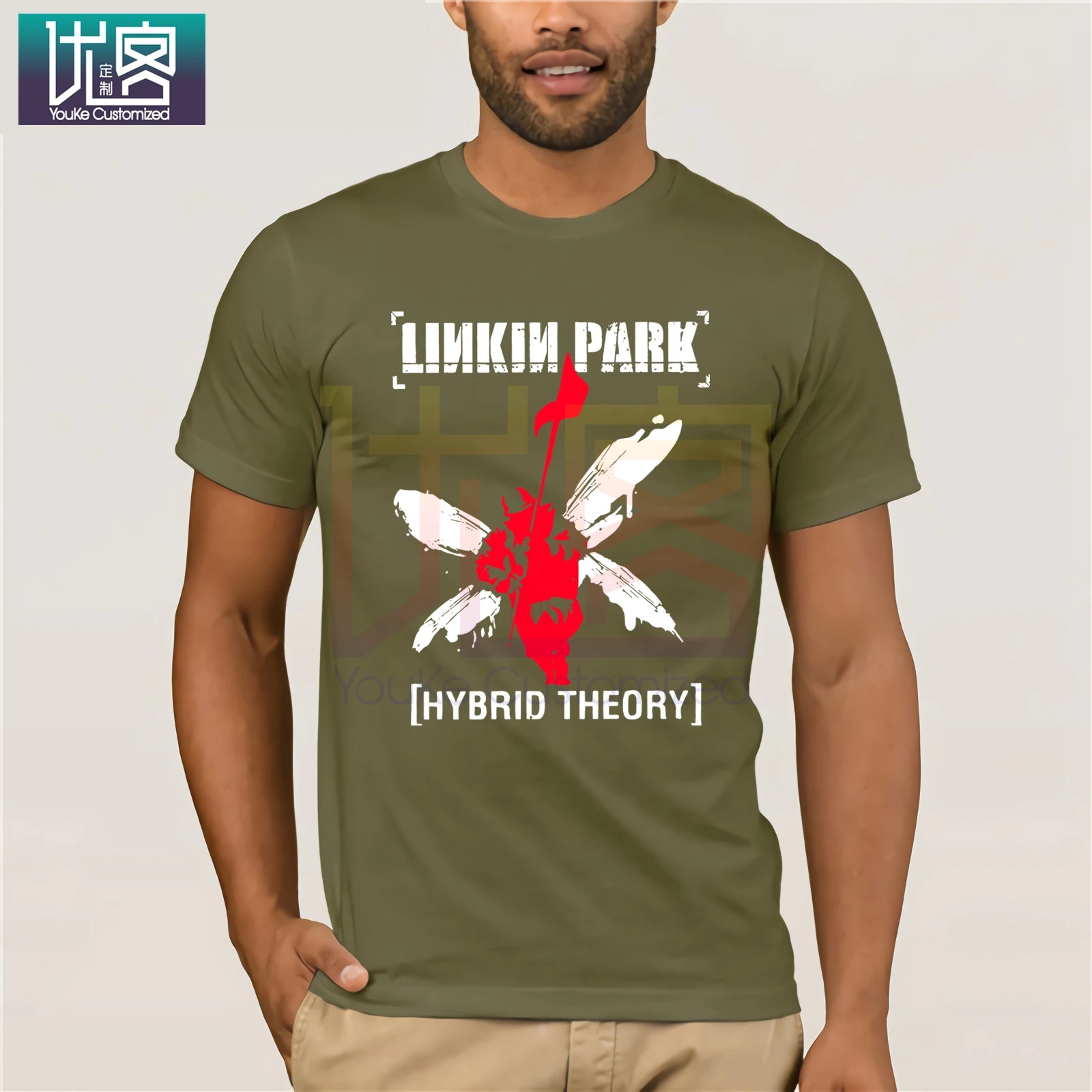 Linkin & Parkas Hibridas Teorija, T-Marškinėliai, vyriški Dydis S Iki Xxxl Marškinėliai Vasaros Stiliaus Mados, Vyrai, Viršuje Tee Mados Naujų Pagrindinių Viršūnės