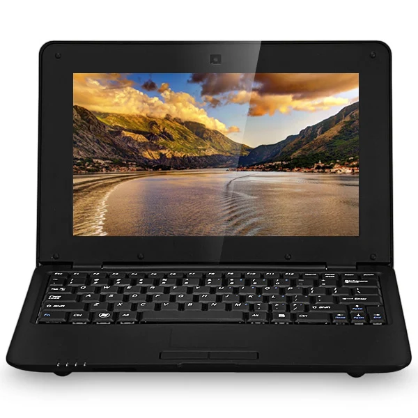 10.1 colių 1088A3 Netbook 1024*600 Allwinner A33 Quad Core, 1G RAM 8G ROM Tablet PC 0.3 MP Kamera Android 6.0 WIFI NotebookComputer