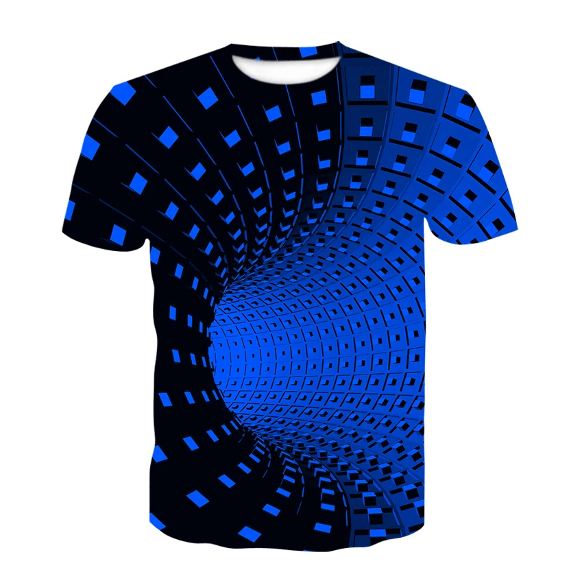 Naujas Sukama trumpomis Rankovėmis T-shirt Vasaros vyriški marškinėliai vyriški Laisvalaikio Viršuje 3DT-Marškinėliai Mados O-Kaklo Marškinėliai Didelio Dydžio Streetwear