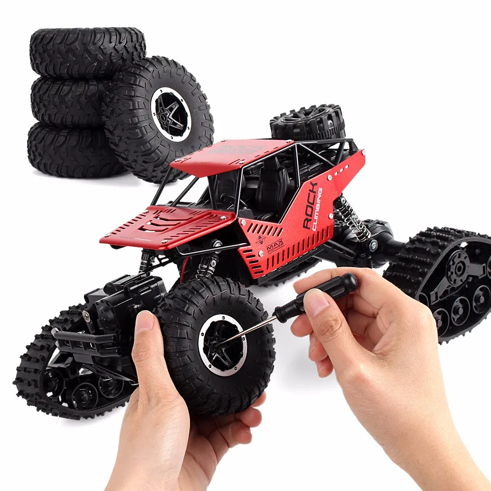 Rc Automobilis 1:12 4WD visureigis Laipiojimo Nuotolinio Valdymo Automobilio 2.4 Hz Radijo bangomis valdomų Automobilių Kelio ratų Rc Automobilių vaikams Žaislas