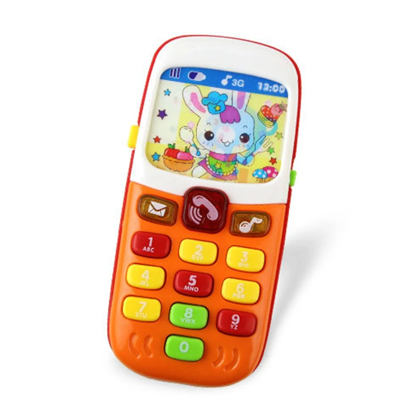 Vaikų Mobiliojo Telefono Žaislas Elektroninių Žaislų Telefonas Vaikas Mobilųjį Telefoną, Mokymosi Žaislai, Muzikos Kūdikių Telefono Geriausia Dovana Vaikui