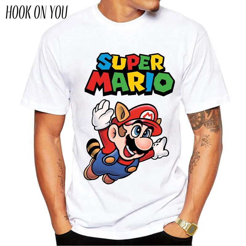 Naujas Vyrų Mados marškinėliai Hipster Atspausdinta Tee Marškinėliai trumpomis Rankovėmis Viršūnes Super Mario periodinės lentelės T-Shirt Raumenų SuperMario player