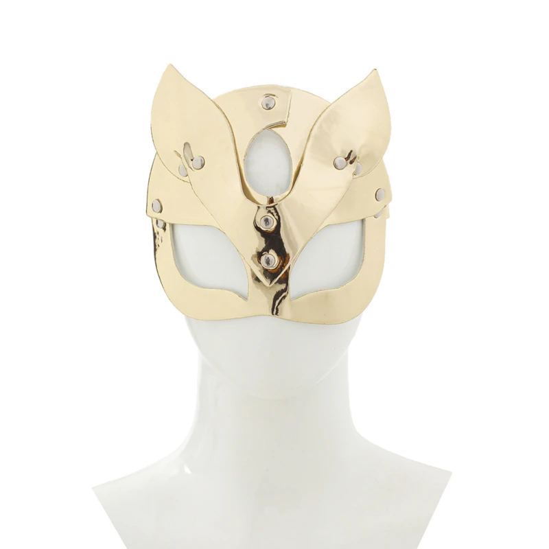2020 Mados Catwoman puskauke Cosplay Seksualus Kostiumai, Rekvizitas, Latekso Suaugusiųjų PU Suaugusių Kačių Žaisti Maskuotis Kaukė