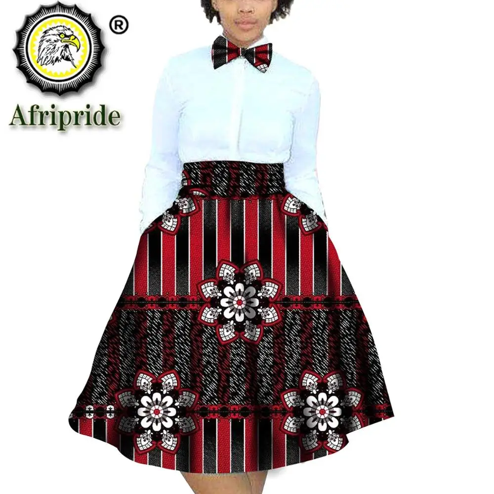 2020 m. Afrikos moterų sijonai Vaikams drabužių medvilnės dashiki heidi bazin riche ankara spausdinti AFRIPRIDE S1827002
