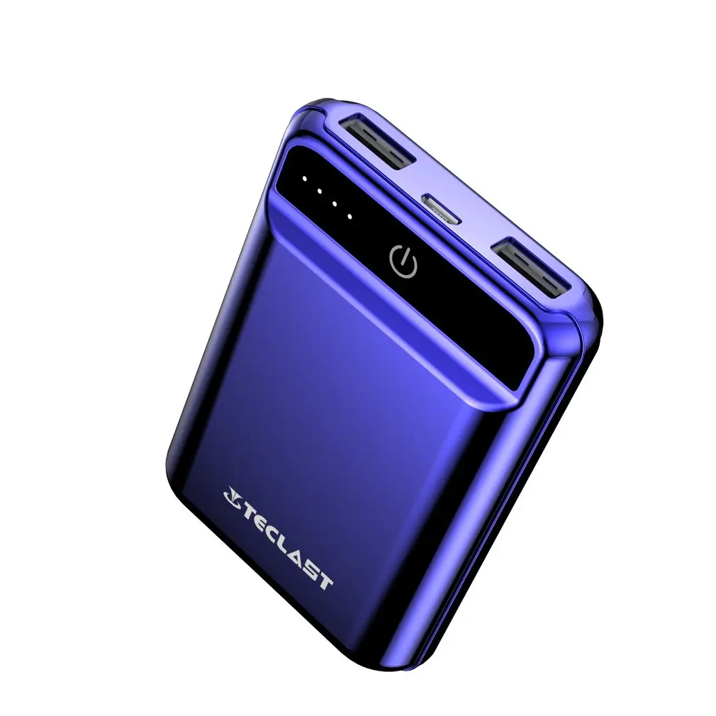 Teclast A10 Mini 10000 mAh Galios Banko Dviguba Išvestis USB Išorinės Baterijos Įkroviklio Mobilųjį Telefoną 