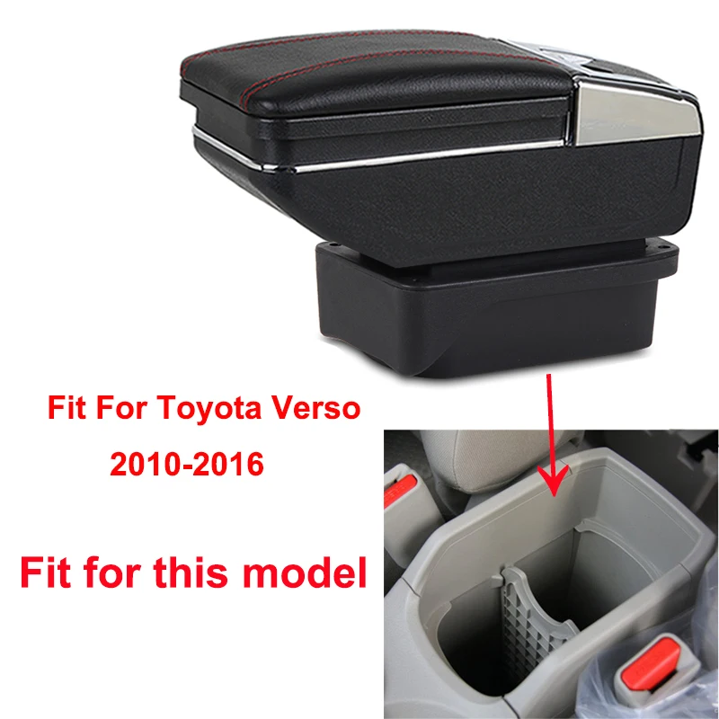 Toyota Verso 2010-2016 Automobilio Sėdynėje Lauke Centrinė Parduotuvė Turinio Langelio Puodelio Laikiklis Peleninė Automobilio Interjeras-Optikos Auto Priedai