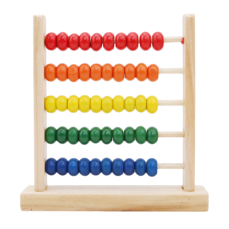 Karšto Pardavimo Montessori Ugdymo Vaikų Žaislų Mini Mediniai Abacus Vaikai Anksti Matematikos Mokymosi Žaislas Numerių Skaičiavimo Skaičiavimo Karoliukai