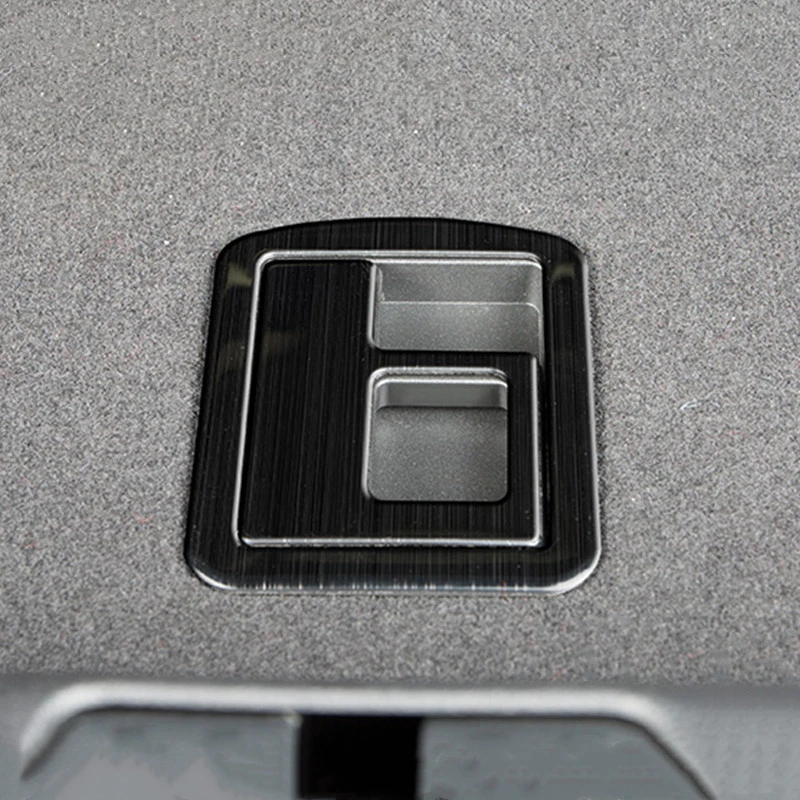 Nerūdijančio Plieno Galinės Oro Ventiliacijos Angos Dangtelio Apdaila, Automobilių Stilius Audi A6 C8 2019 Juodosios Vandens Puodelio Laikiklis Skydelio Apdailos Lipdukai