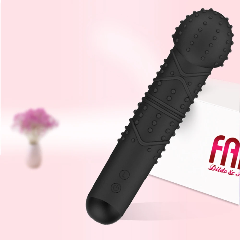 FAAK G Spot Silikono 7 Greičių Vibratoriai Galingas Magic Wand Moterų Kūno Massager Sekso Žaislas Moterų Masturbator Vyras Sekso Produktai