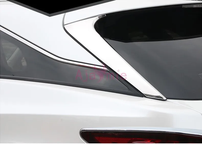 Už Lexus RX 450h 350 270 350 2016 2017 2018 #304 Nerūdijančio Plieno, Galinio Lango Pusėje Liejimo Apdaila, Automobilių Stilius Auto Priedai