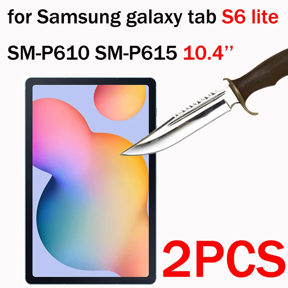 2VNT Grūdintas Stiklas Screen Protector filmas Samung Galaxy Tab S2 S3 S4 S5e S6 Lite 8.0 9.7 10.4 10.5 T860 T720 T830 T820 P610