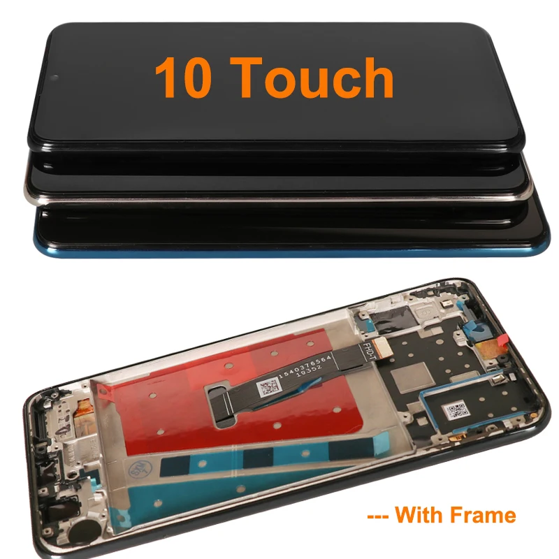 LCD Ekrano ir Huawei 30 Lite Touch Screen 10 Touch Nėra Negyvų Pikselių skaitmeninis keitiklis Ekrano Pakeitimas Huawei 30 Lite / Nova 4E