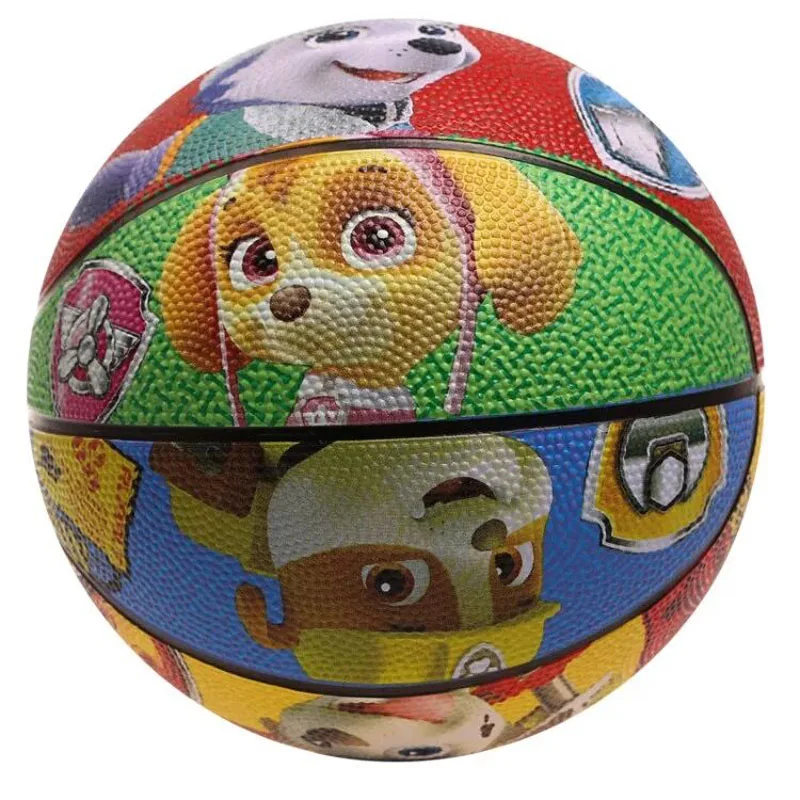 Naujas Atvykimo Originali LETENĄ PATRULIŲ Odinis kamuolys Guminis kamuolys 18cm Krepšinio ikimokyklinio amžiaus 2-6 metų vaikams, dovana žaislas