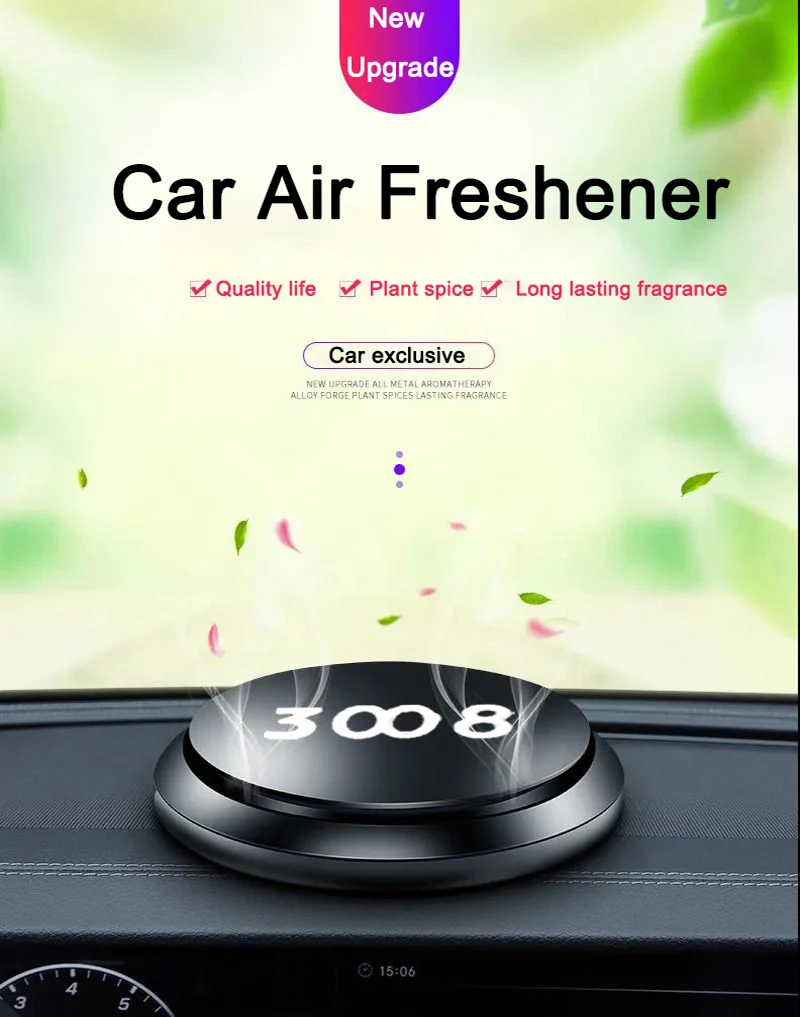 Automobilių Oro Gaiviklis automobilių parfum oro gaiviklis automobilių Interjero puošmena Peugeot gt 3008 gtline Automobilių Reikmenys