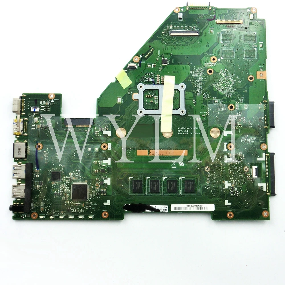 X550CA I5-3337 CPU 4 GB RAM mainboard REV2.0 ASUS X550CA X550CC Y581C Nešiojamas plokštė 90NB0BT0-R00030 Išbandyti nemokamas pristatymas