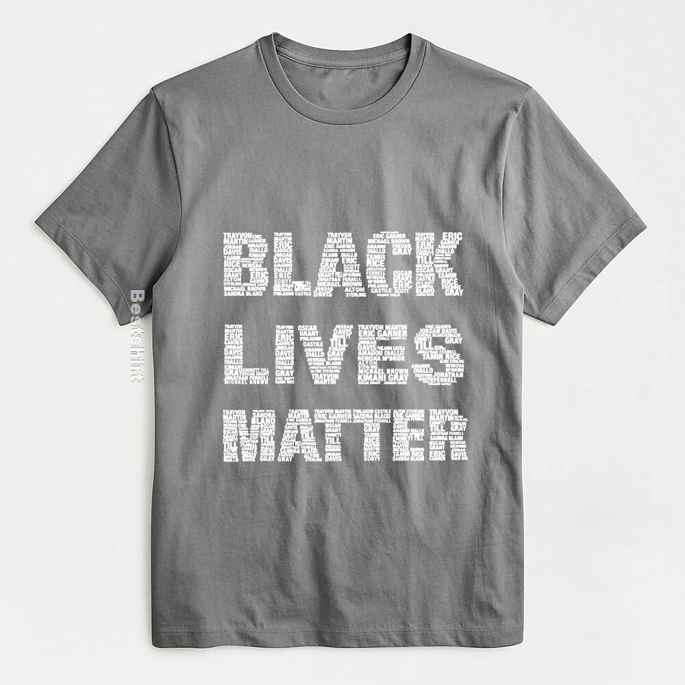 Juoda Gyvena Klausimą T-Shirt aš negaliu Kvėpuoti Juoda Istorijos BLM Vyrai Moterys Tee Marškinėliai Naujų Drabužių Streetwear