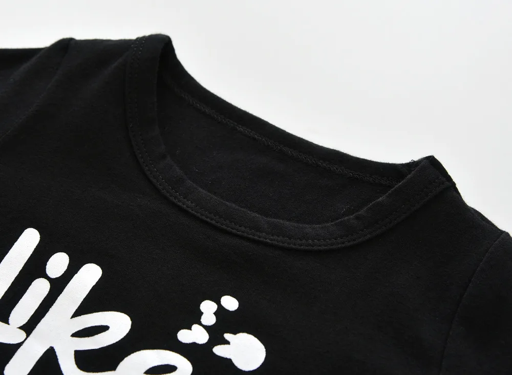 2020 m. Rudens Mados Berniuko Drabužių Medvilnės ilgomis Rankovėmis Laišką Bosas T-marškinėliai+Kelnės Vaikams 2vnt Kombinezonas Naujagimiui Mergina Drabužių Rinkiniai
