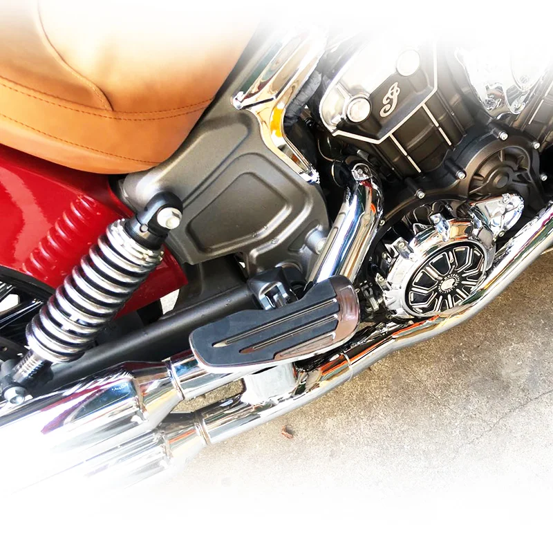 Dėl Indijos Skautų-2018 Skautų Šešiasdešimt 2016-18 Skautų Bobber iki 2018 m. Išplėsti Vairuotojo Galinės Kojos vinys pakojų Motociklas