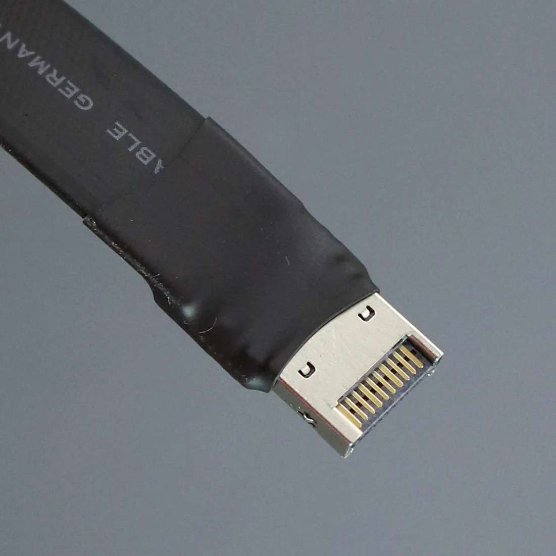 VDA-Link USB3.1 GEN2 Tipas-E, Tipas-E ilgiklis Vidaus USB 3.1 E Tipo Vyrų ir Moterų Kabelis w Varžtų Skyles Plokštėje