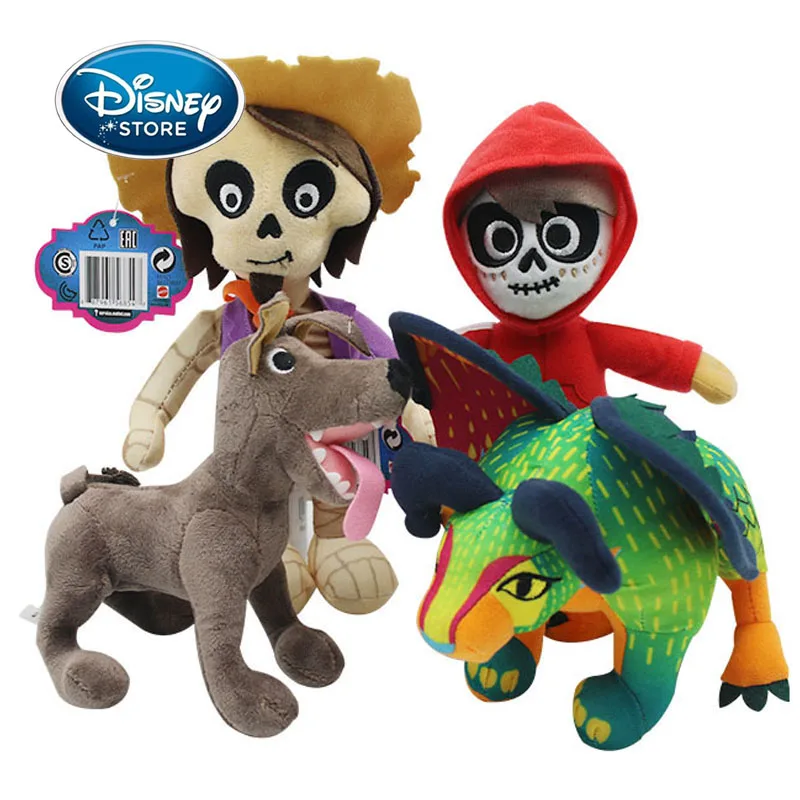 Disney Pixar Filmas COCO Mielas Pliušinis Žaislas, Lėlė 17-24CM Animacinių filmų Pliušiniai Žaislai Miguel Įdaryti Minkšta Vaikų Dovanų Žaislų Apdaila