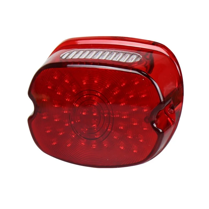 Dūmų Raudonas LED Uodega Stabdžių Stop Galiniai Posūkio Signalo Indikatorius Šviesos diodų (LED) užpakalinis žibintas Lempa Softail Dyna