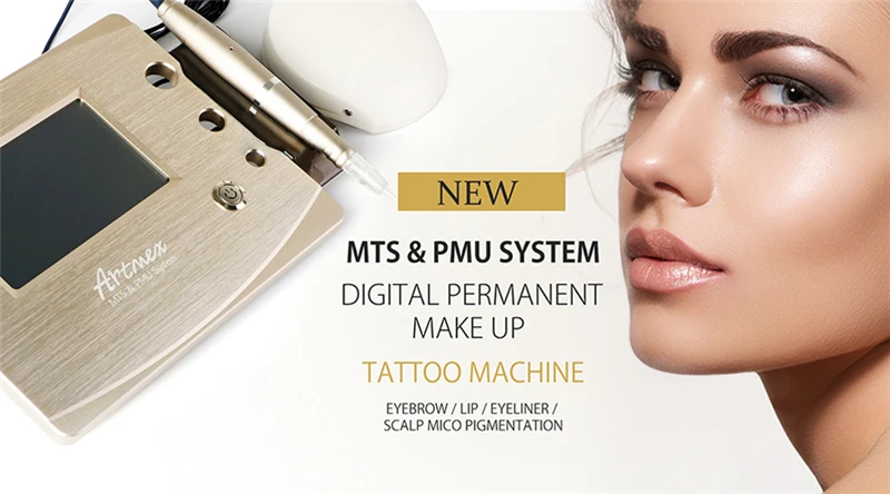 Profesionalus Permanentinis Makiažas Mašina Artmex V7 Digital Jutiklinis Ekranas Microneedling Terapijos Įrenginys, Skirtas Antakių Lūpų Tatuiruotė Ginklą