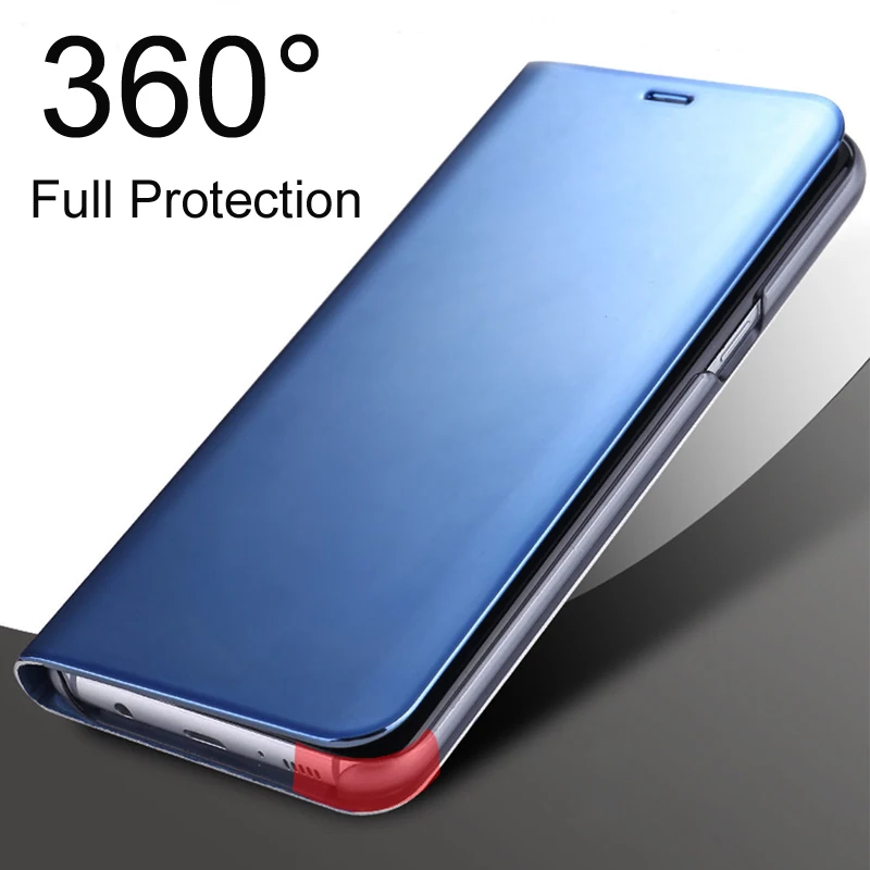 Smart Veidrodis, Flip Case For Samsung Galaxy S20 Ultra A50 A51 A71 S8 S9 S10 Pastaba 8 9 10 J4 J6 Plius 2018 A70 A50S A70S M60s Dangtis