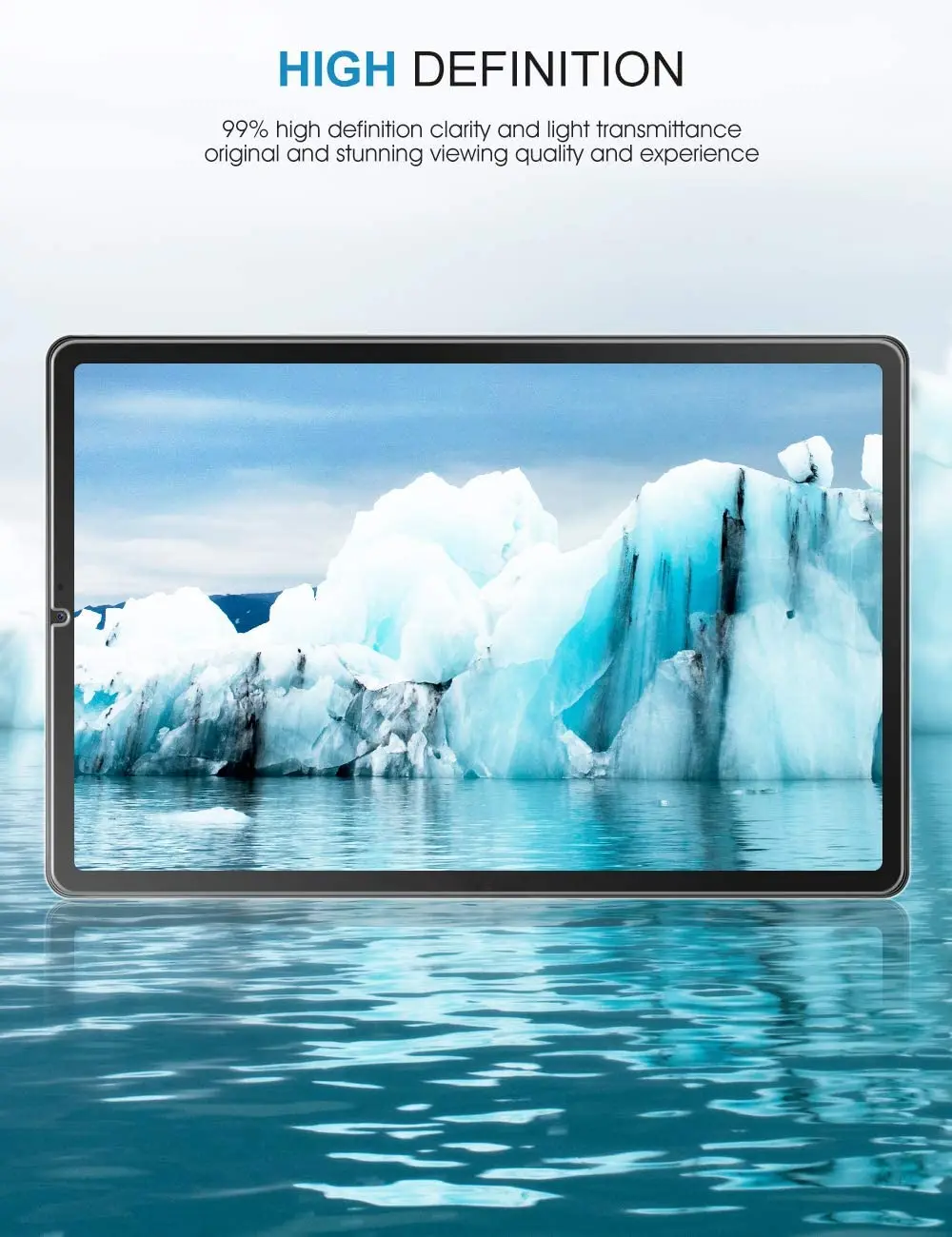 2vnt Tablet Grūdintas Stiklas Screen Protector Cover for Samsung Galaxy Tab S6 Lite P610/P615 10.4 colių Sprogimų Ekranas