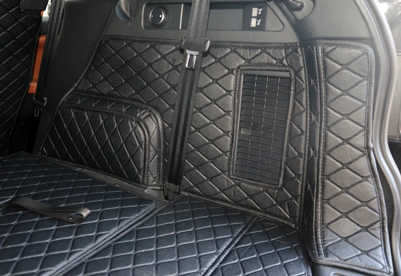 RKAC Automobiliu Aukštos kokybės Specialaus bagažo skyriaus kilimėliai Land Rover Discovery Sportas, 7 sėdimos vietos 2018 patvarus, atsparus vandeniui įkrovos kilimai
