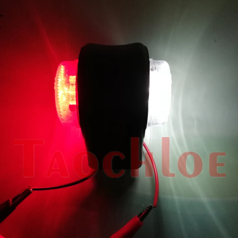 2vnt 12V 24V Sunkvežimių Stovėjimo Žibintai Balta Raudona LED Poziciją Lempos Priekaba Traktoriaus Šoniniai Gabaritiniai Indikatorius Patvirtinimo Žibintai