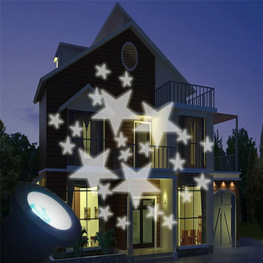Vandeniui LED Juda Cool White Star Lazerinius Projektorius, Šviesos, Lauko, Sodo Vejos Šviesos Kraštovaizdžio Lempos Sodo Kalėdų Apšvietimas