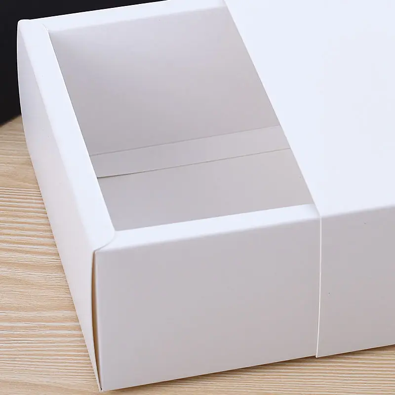 20PCS #4 Baltos spalvos Kraft Popieriaus Dovanų Dėžutė Pakuotės Vestuvių Nori Saldainių Dėžutės Sausainių Pakuotės Dėžutė Emballage Carton Šalies Prekių