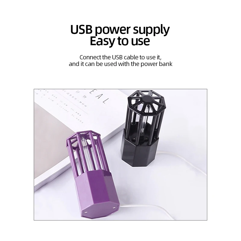 UV Dezinfekavimo Lempa Nešiojama USB Maitinimo Išvalyti Lempa Led Namų Švaraus Oro Dezinfekuoti Dezinfekavimo Bakterijų Šviesos