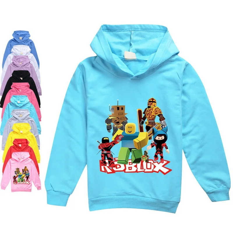 žiemos hoodie baby girl palaidinukė Vaikų Drabužių Robloxing vaikas hoodies drabužiai berniukams, animacinių filmų medvilnės kostiumas kalėdų t-shirt