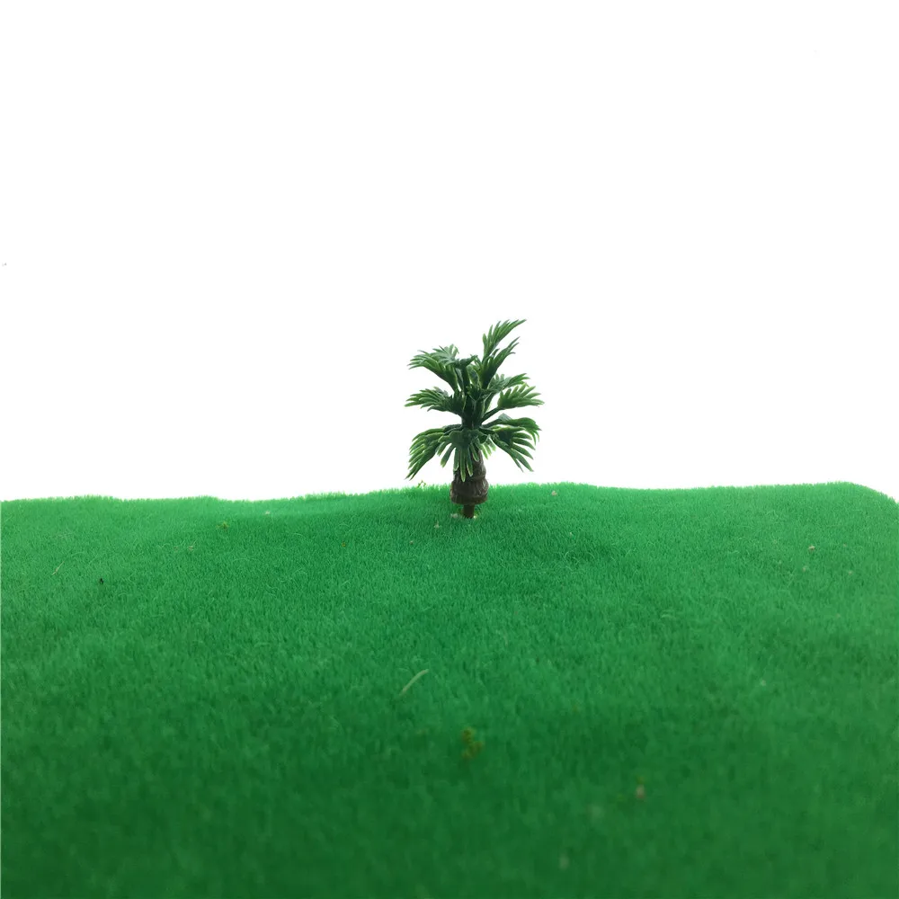 100pc 1,5 cm-5cm 1/200-1/50 Masto Plastikinių Miniatiūrų Modelis Palmių Geležinkelio Ho Traukinio Maketo Diorama Pastato Modeliavimas