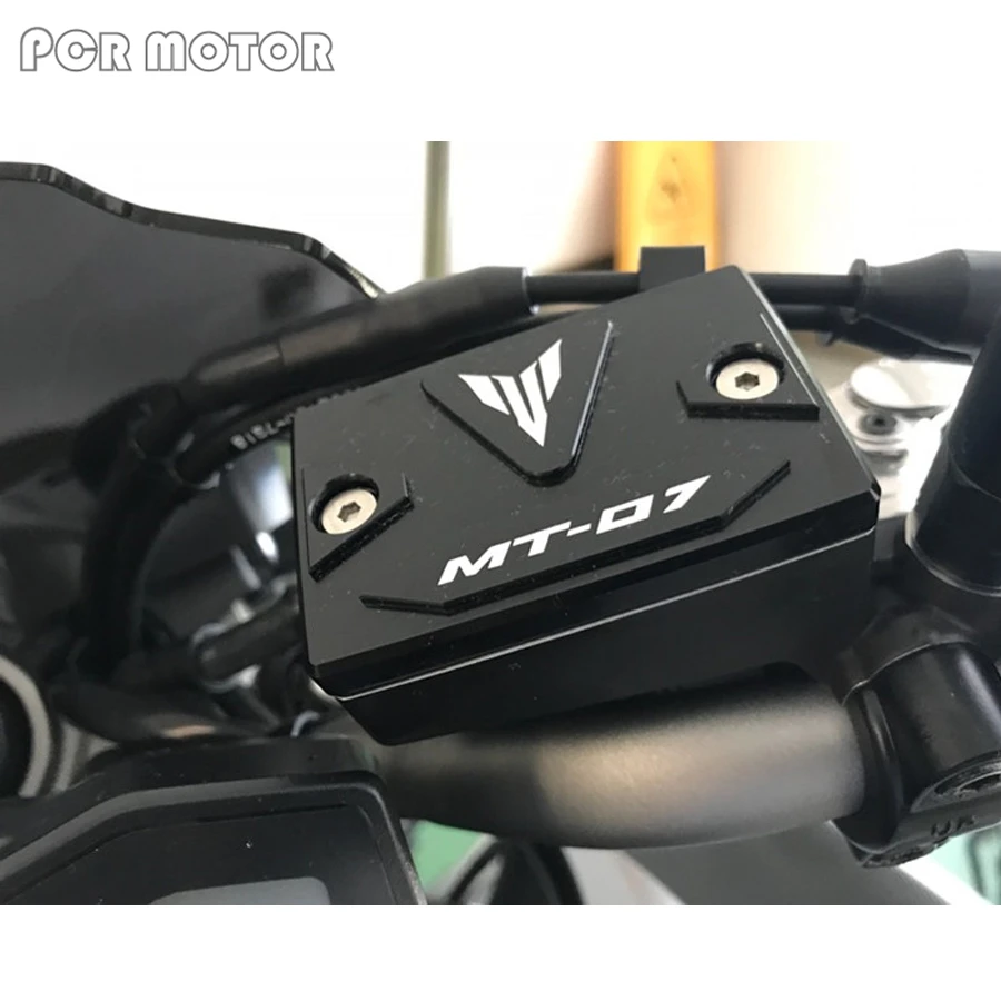 Motociklo CNC Priekyje & Galiniai stabdžių Skysčio Cilindrų Meistras Rezervuaro Dangtelis, Skirtas Yamaha MT-07 MT 07 mt07 FZ07 FZ 07-2020 m.