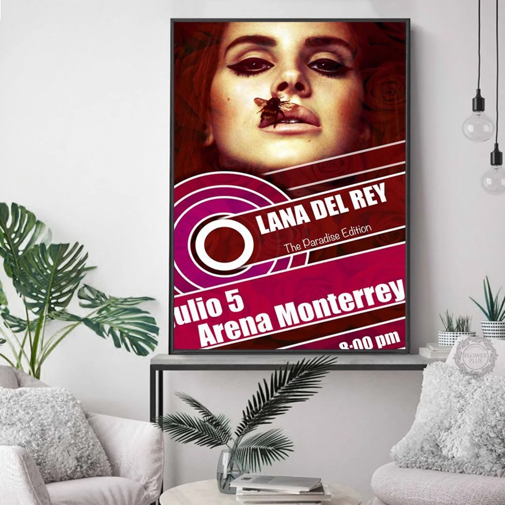 Lana Del Rey Portretas Pop Art Plakatai Ir Spausdinimo Drobė Meno Tapybos Sienos Nuotraukas, Gyvenamojo Kambario, Apdaila, Namų Dekoro Be Rėmelio