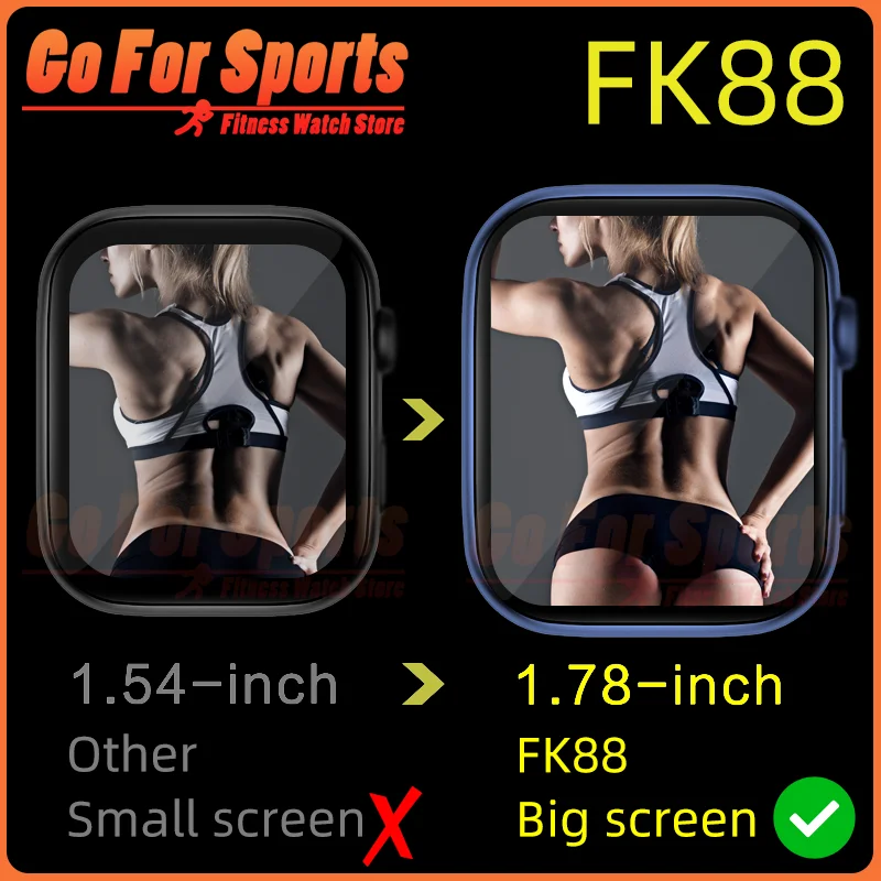 Smart Žiūrėti FK88 Vyrų širdies ritmas, Fitneso apyrankę SmartWatch Moterų Laikrodžiai, skirta 