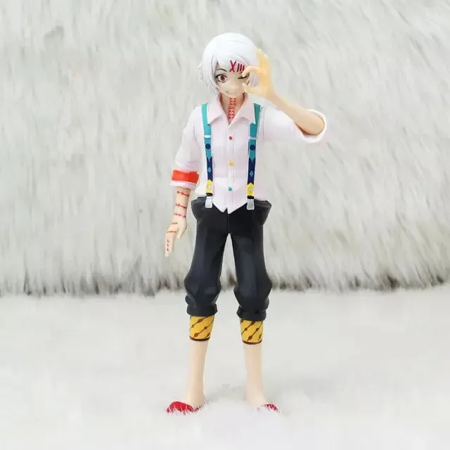 Tokijo Pabaisa Anime Veiksmų Skaičius, Kaneki Ken Juzo Suzuya Rei Uta Touka Kirishima Realus Ver Modelį PVC Kolekcijos Lėlės 12~15cm