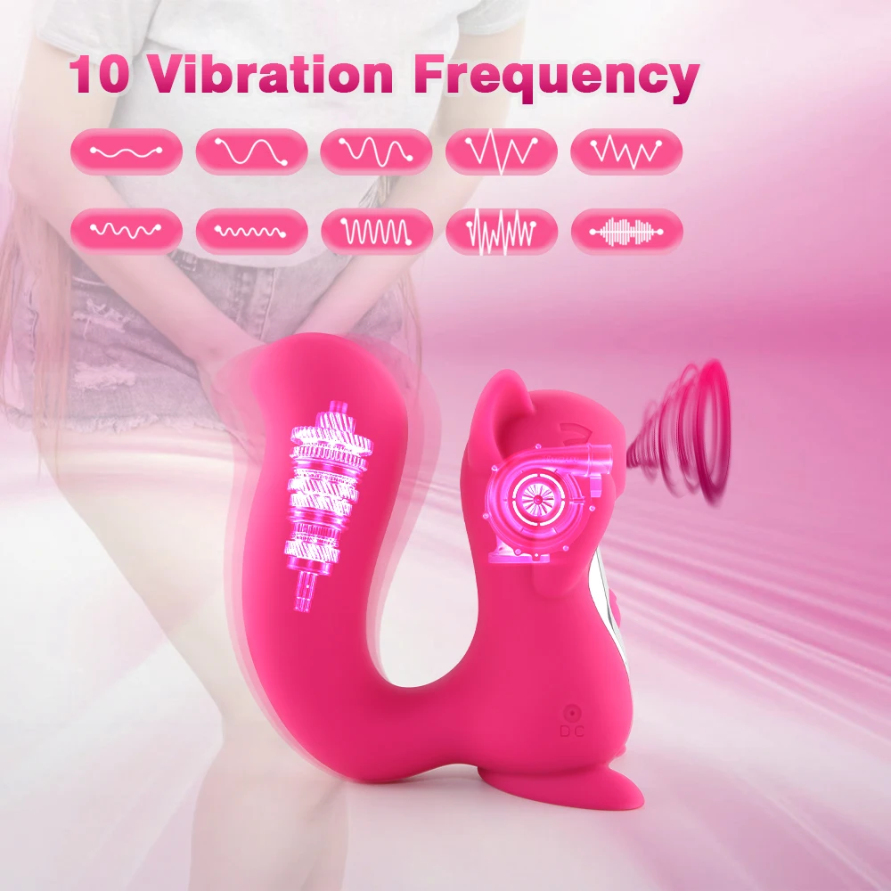 2 in 1 Čiulpti Vibratorius Moterims Makšties Vibratorių G Spot Vibratorius Erotiniai Sex Žaislai Suaugusių Porų Massager Spenelių Masturbator
