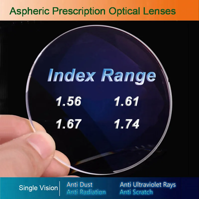 Viena Vizija, Optiniai Akinių Receptą, Lęšių Trumparegystė/Toliaregystė/Presbyopia Akiniai CR-39 Dervos Lęšis Su Danga