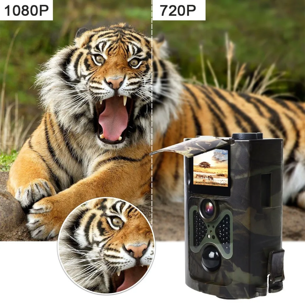 16MP 1080P Laukinės gamtos Takas Kamera, Foto-spąstai, Medžioklės, Laukinių Kamera, Wireless Stebėjimo Wildcamera HC550A Lazerio Medžiotojas Stebėjimą