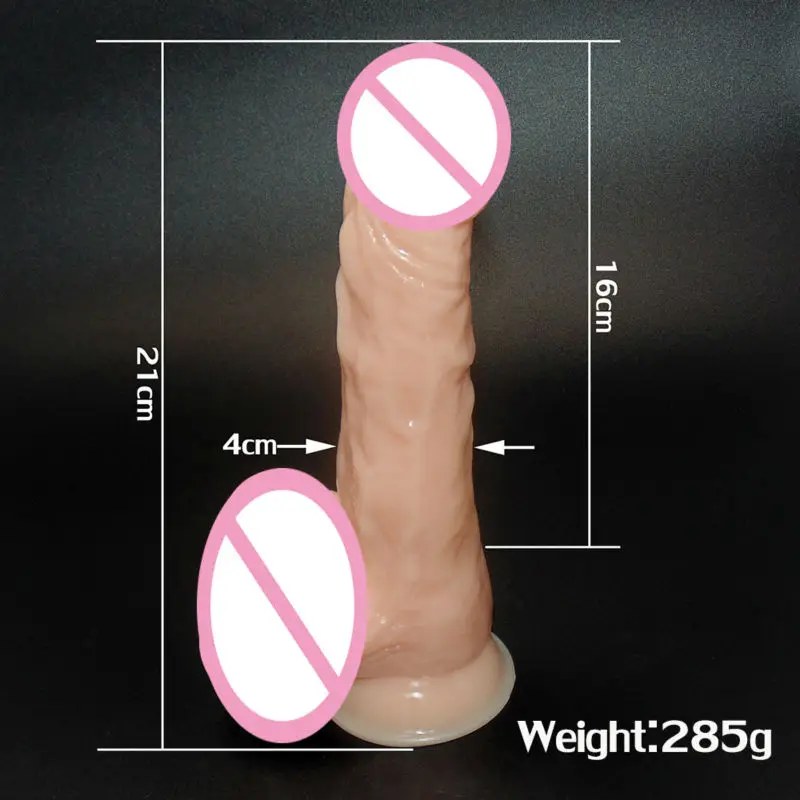 21cm Realus Didžiulis Vibratorių Super Didelis Gaidys Dirbtinis Penis Penis Sekso Žaislai Moteris