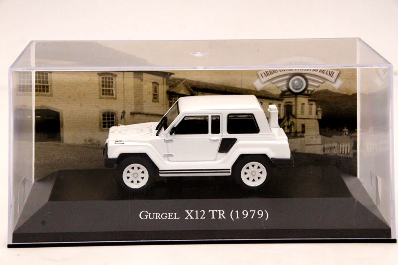 1:43 Gurgel X12 TR 1979 Automobilių Diecast Modeliai Limited Edition Kolekcijos Balta IXO Dovanos