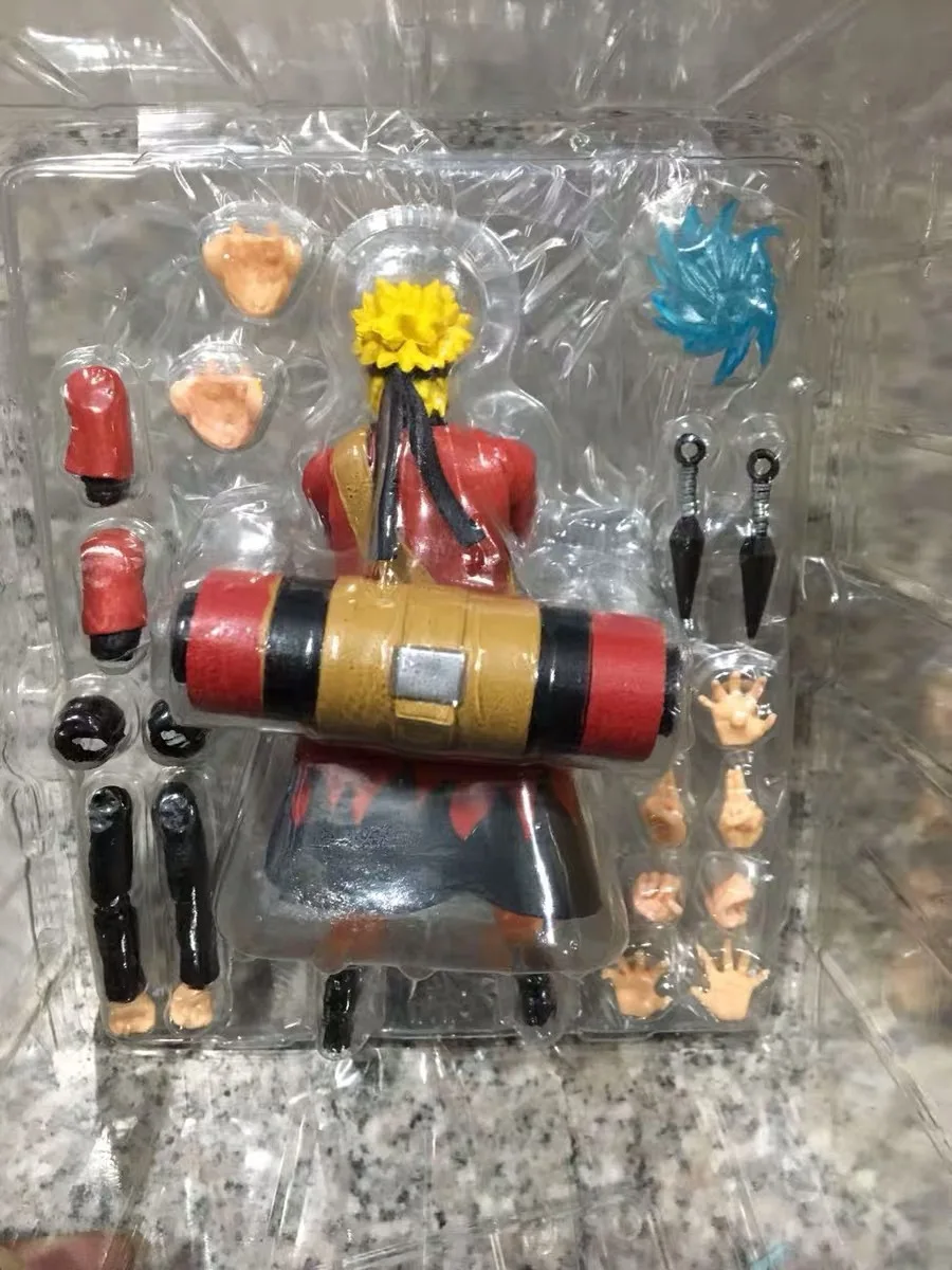 15cm Naujas Naruto Shippuden Uzumaki Naruto Pav PVC Kolekcijos Modelis žaislai kalėdų dovana