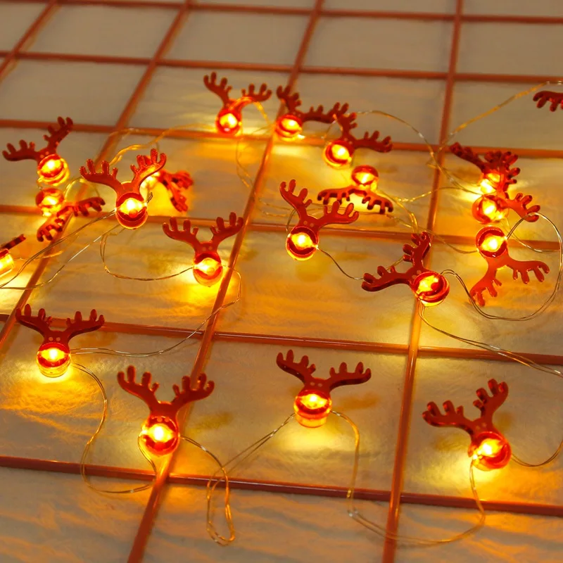 2020 Santa Claus ir Kalėdų LED String Šviesos Girlianda Dekoratyvinis Pasakų Žibintai Kalėdų Deocr Namų, Atostogų Apšvietimas