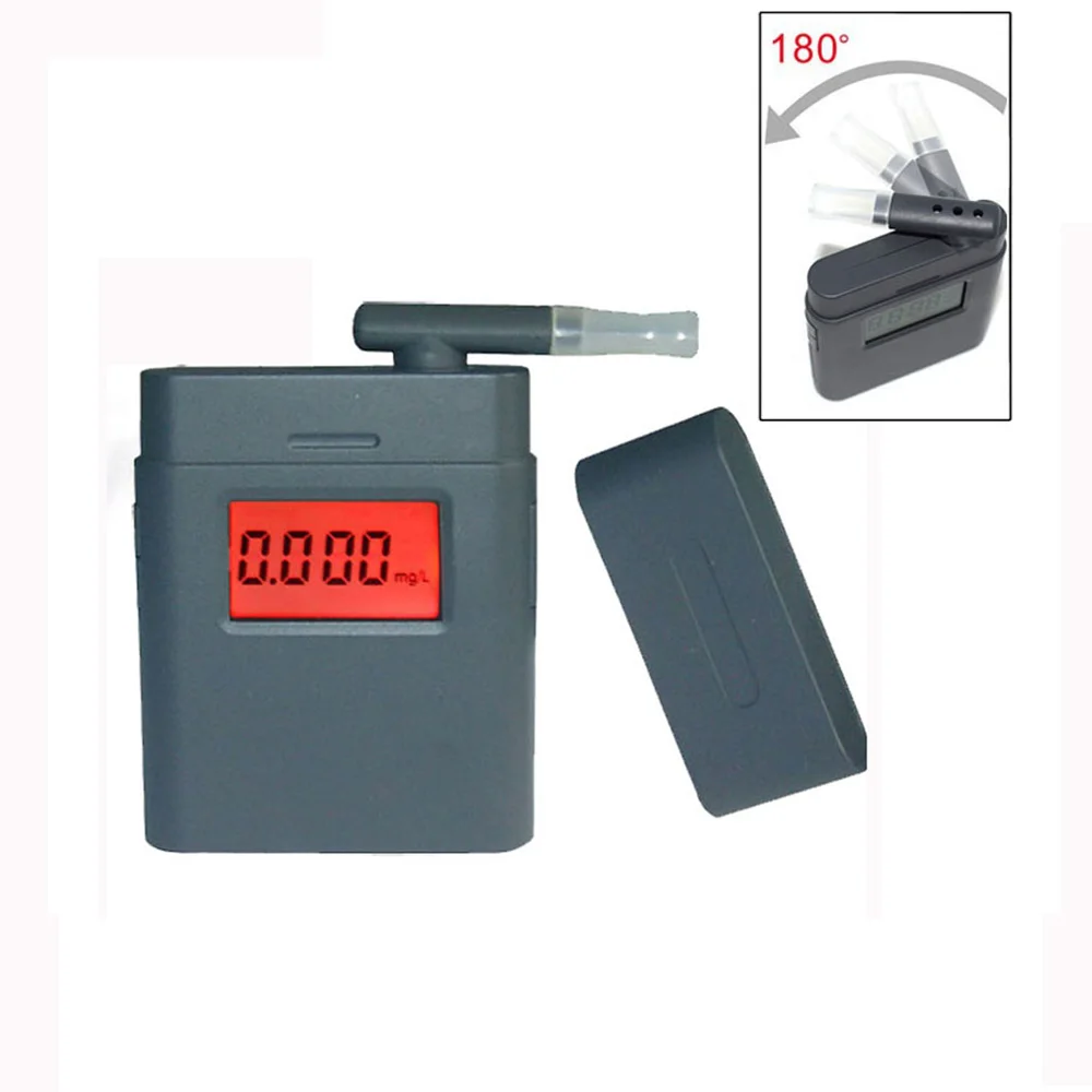 Mini Prefessional Kvėpavimas Alkoholio Testeriai LCD Skaitmeninis Breathalyzer su Apšvietimu Alkoholio Detektorius Alcotester